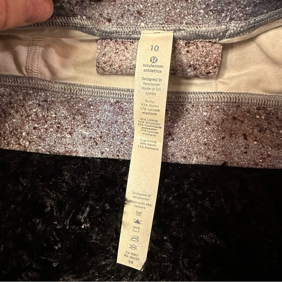 101 NWT Lululemon - Fast and Free Bra - Size 10 - Picture 3 of 6